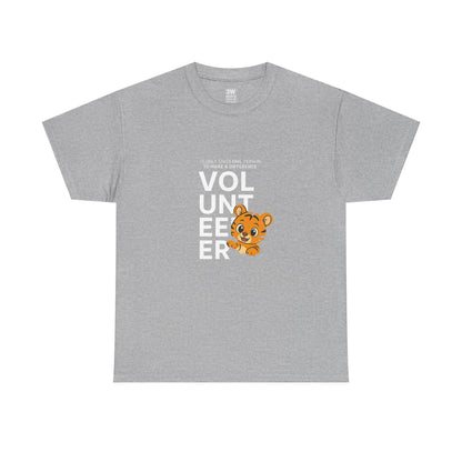 Volunteer Tiger T-Shirt, Super Soft, Customizable, garment-dyed