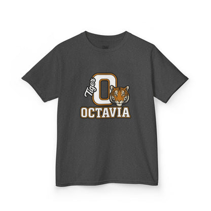 Personalized Tiger Mascot T-Shirt – Custom Name Varsity Style School Spirit Tee, Sports Team Pride Shirt, Gift for Kids & Adults