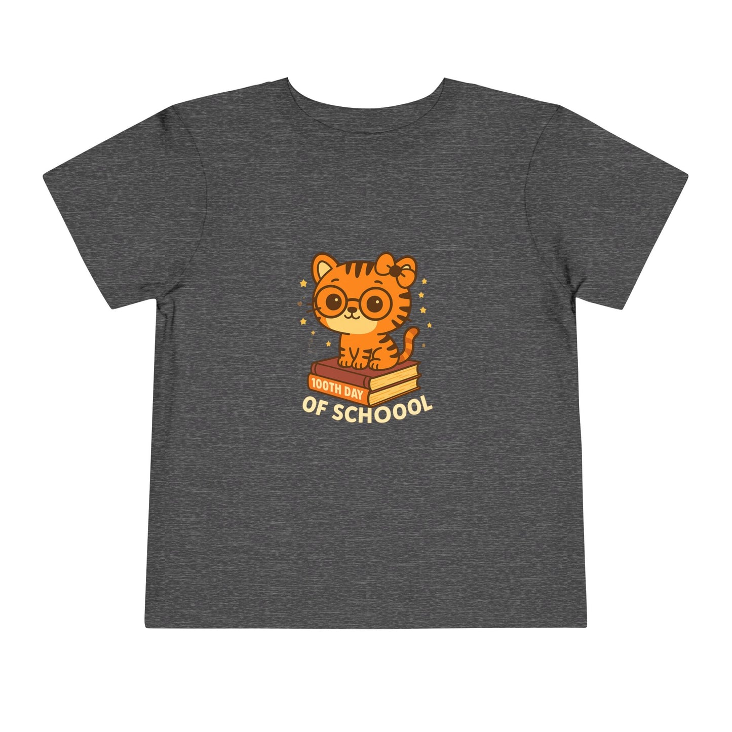 100th Day of School Tiger Spirit Tee – Cute Back-to-School Pride Shirt for Kids