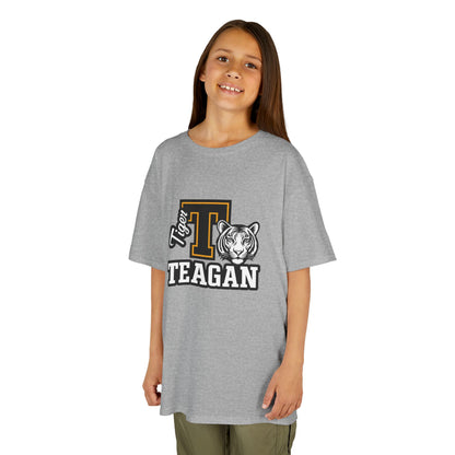Personalized Kids Tiger Tee | Cool Animal Shirt | Perfect for Gifts, Birthdays, School Events, Weekend Wear
