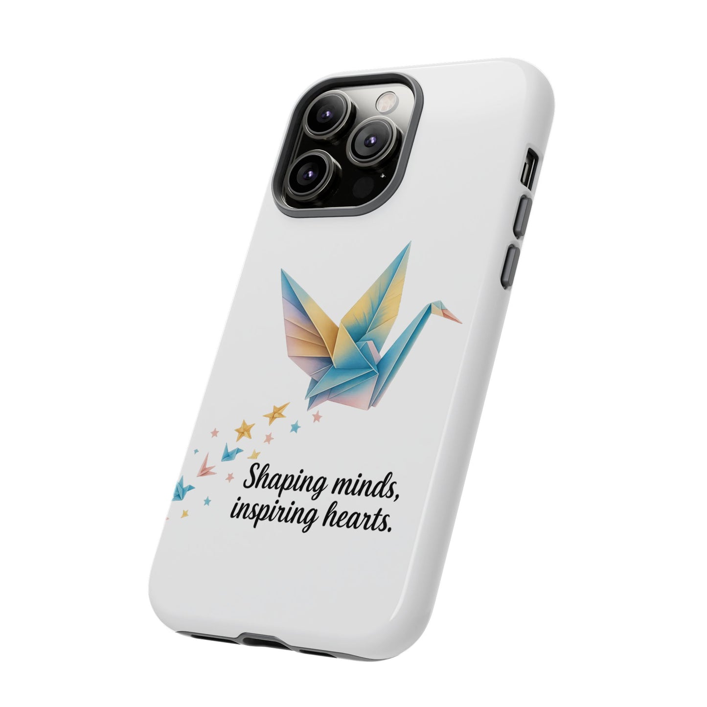 Phone Case: Inspirational Origami Crane Design, Unique Cell Cover, Motivational Gift, Custom Phone Protector, Perfect for Students & [...]