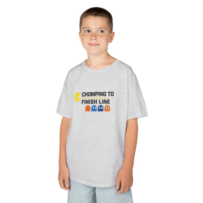Pac-Man Jog-A-Thon T-Shirt | “Chomping to the Finish Line” Retro Game Tee | School Spirit Shirt | Custom Team & Class Shirt | Fun Run Fundraiser Shirt