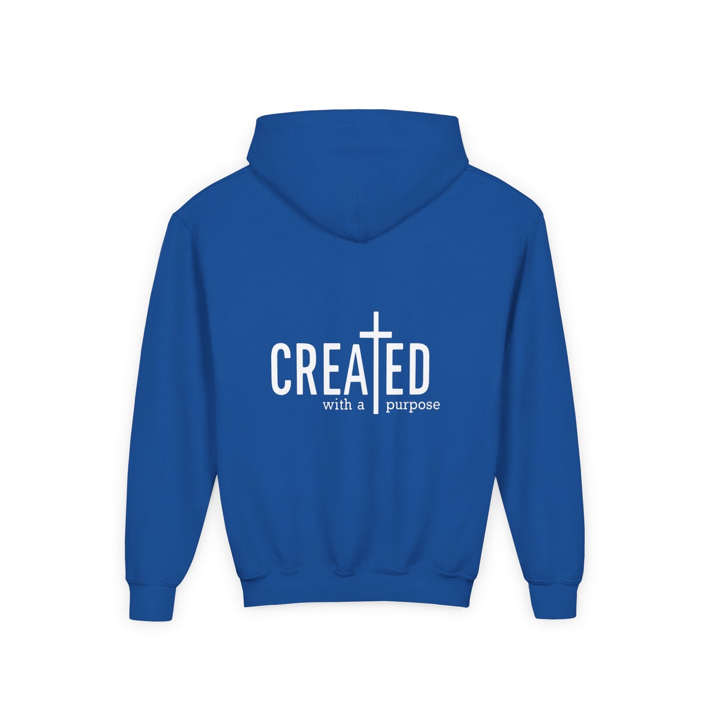 Youth Hooded Sweatshirt - Inspired by Waves, Created with a Purpose, Great for Everyday Wear, Gifts for Teens, Casual and [...]