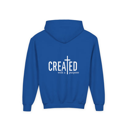 Youth Hooded Sweatshirt - Inspired by Waves, Created with a Purpose, Great for Everyday Wear, Gifts for Teens, Casual and [...]