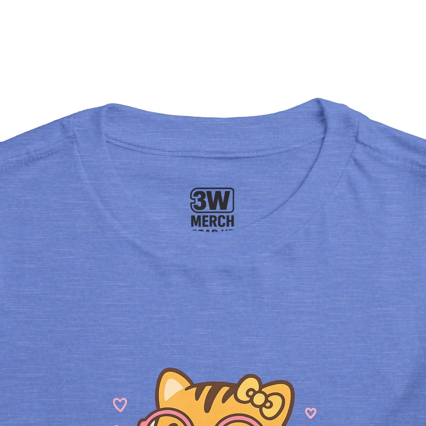 Cute Tiger Pride Toddler Tee, Kids' Short Sleeve Shirt, Animal Lover Gift, Back to School, Birthday Celebration