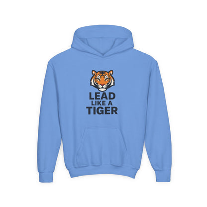 Lead Like a Tiger Hoodie – Motivational School Spirit Youth Heavy blend Sweatshirt