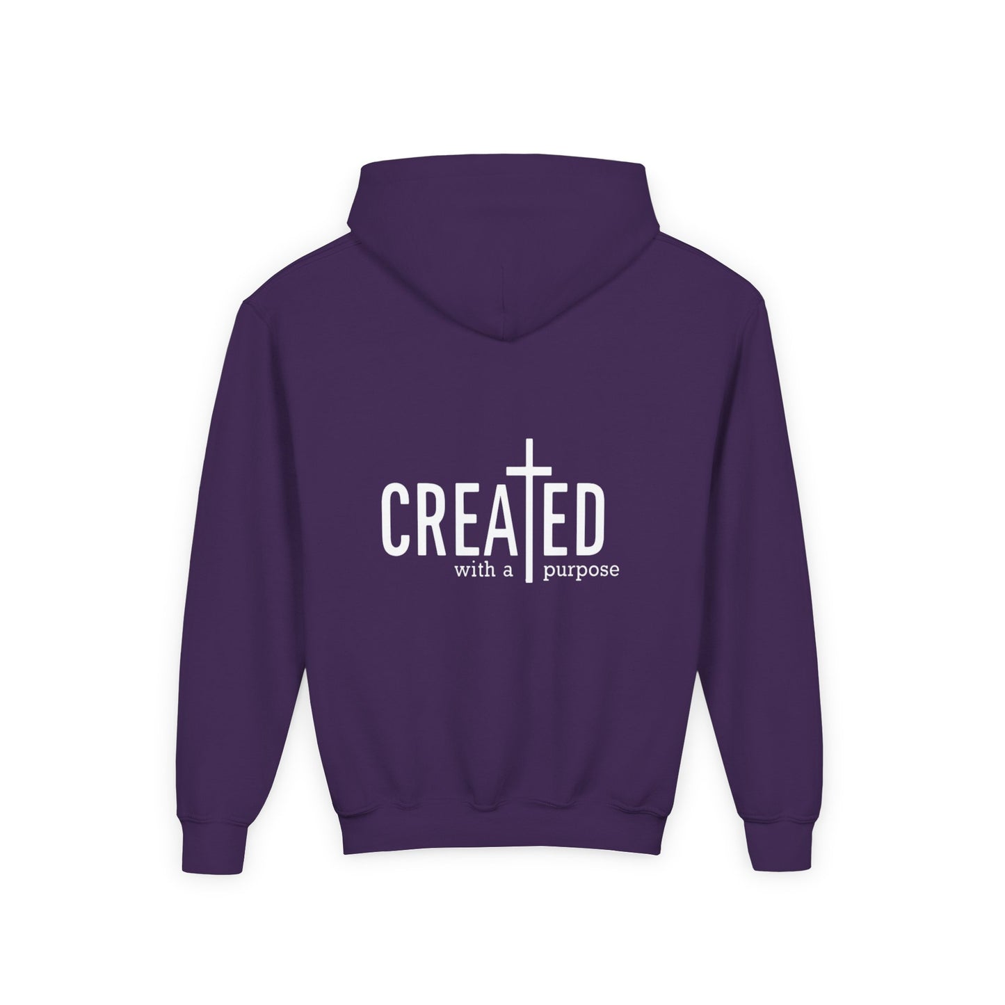 Youth Hooded Sweatshirt - Inspired by Waves, Created with a Purpose, Great for Everyday Wear, Gifts for Teens, Casual and [...]