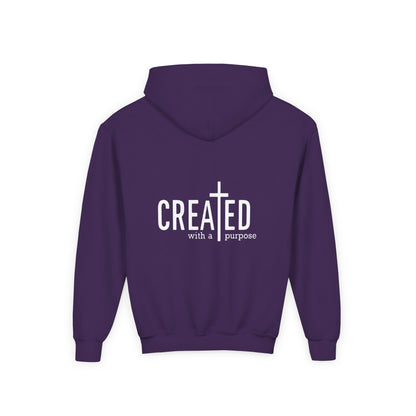 Youth Hooded Sweatshirt - Inspired by Waves, Created with a Purpose, Great for Everyday Wear, Gifts for Teens, Casual and [...]