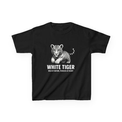 White tiger kids t-shirt