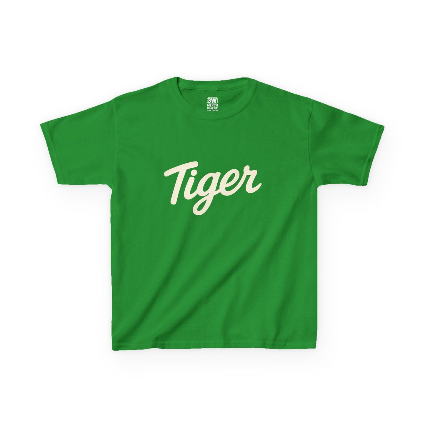 Tiger Kids Heavy Cotton Tee - Fun Kids T-Shirt, Birthday Gift, Animal Lover Apparel, Everyday Wear, Nature Enthusiast Shirt