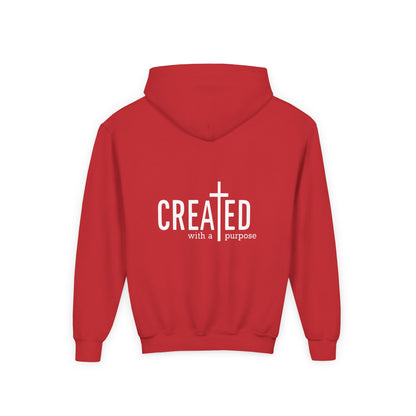 Youth Hooded Sweatshirt - Inspired by Waves, Created with a Purpose, Great for Everyday Wear, Gifts for Teens, Casual and [...]