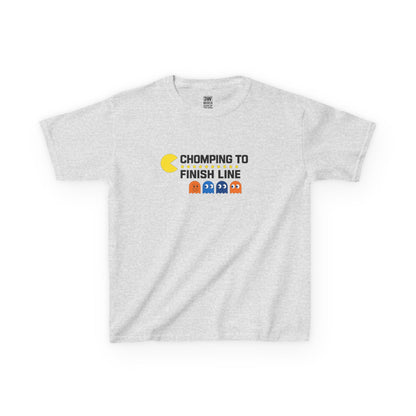 Pac-Man Jog-A-Thon T-Shirt | “Chomping to the Finish Line” Retro Game Tee | School Spirit Shirt | Custom Team & Class Shirt | Fun Run Fundraiser Shirt