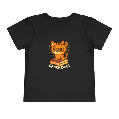 100th Day of School Tiger Spirit Tee – Cute Back-to-School Pride Shirt for Kids