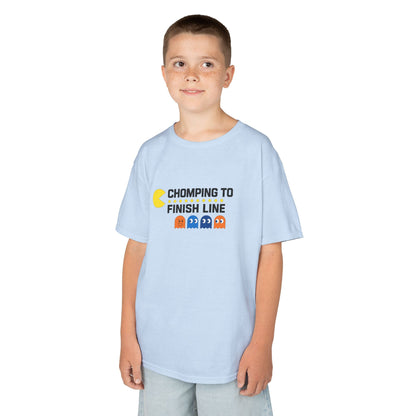Pac-Man Jog-A-Thon T-Shirt | “Chomping to the Finish Line” Retro Game Tee | School Spirit Shirt | Custom Team & Class Shirt | Fun Run Fundraiser Shirt
