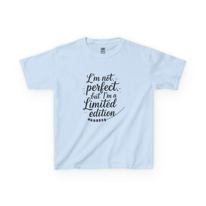 Limited Edition Kids Tee - I'm Not Perfect, Kids T-Shirt, Birthday Gift, Unique Gift for Kids, Fun Casual Wear, Limited Edition T-Shirt