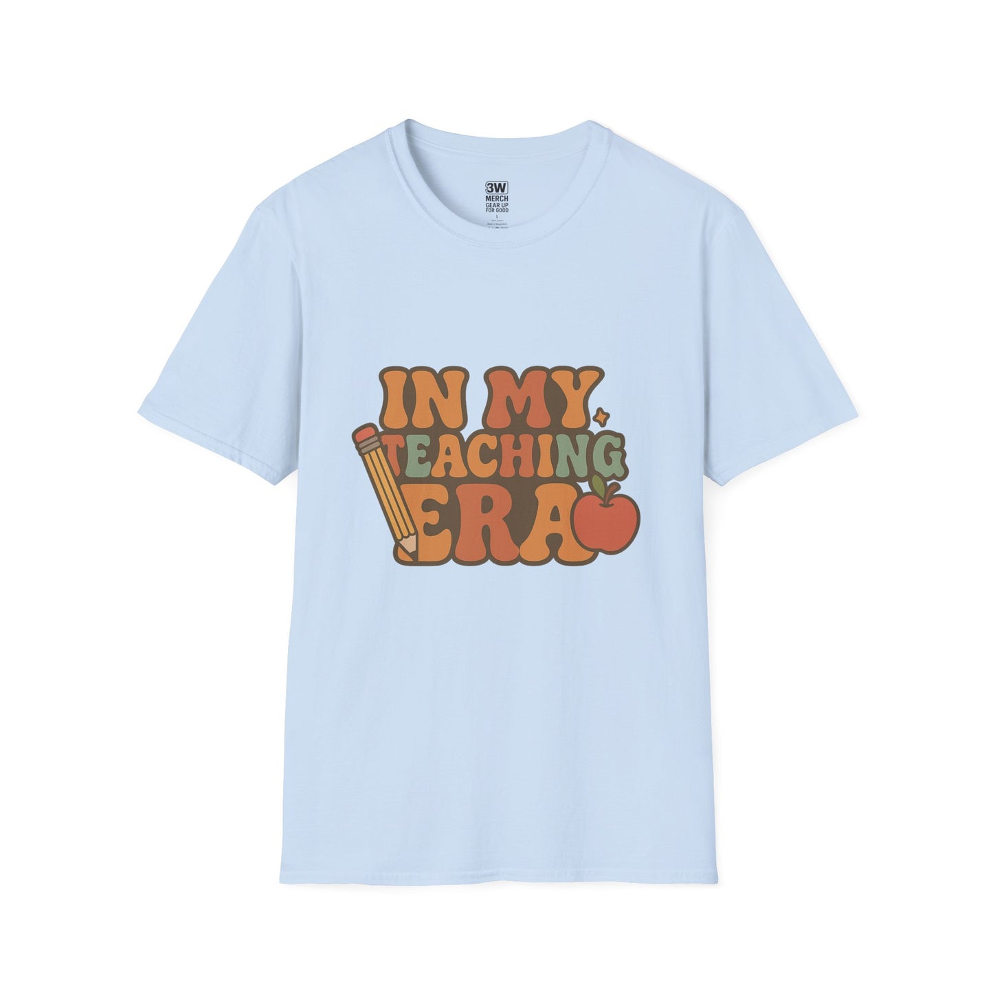 Teacher Casual Graphic Tee, Perfect Gift for Birthdays and Festivals, Softstlye Tee