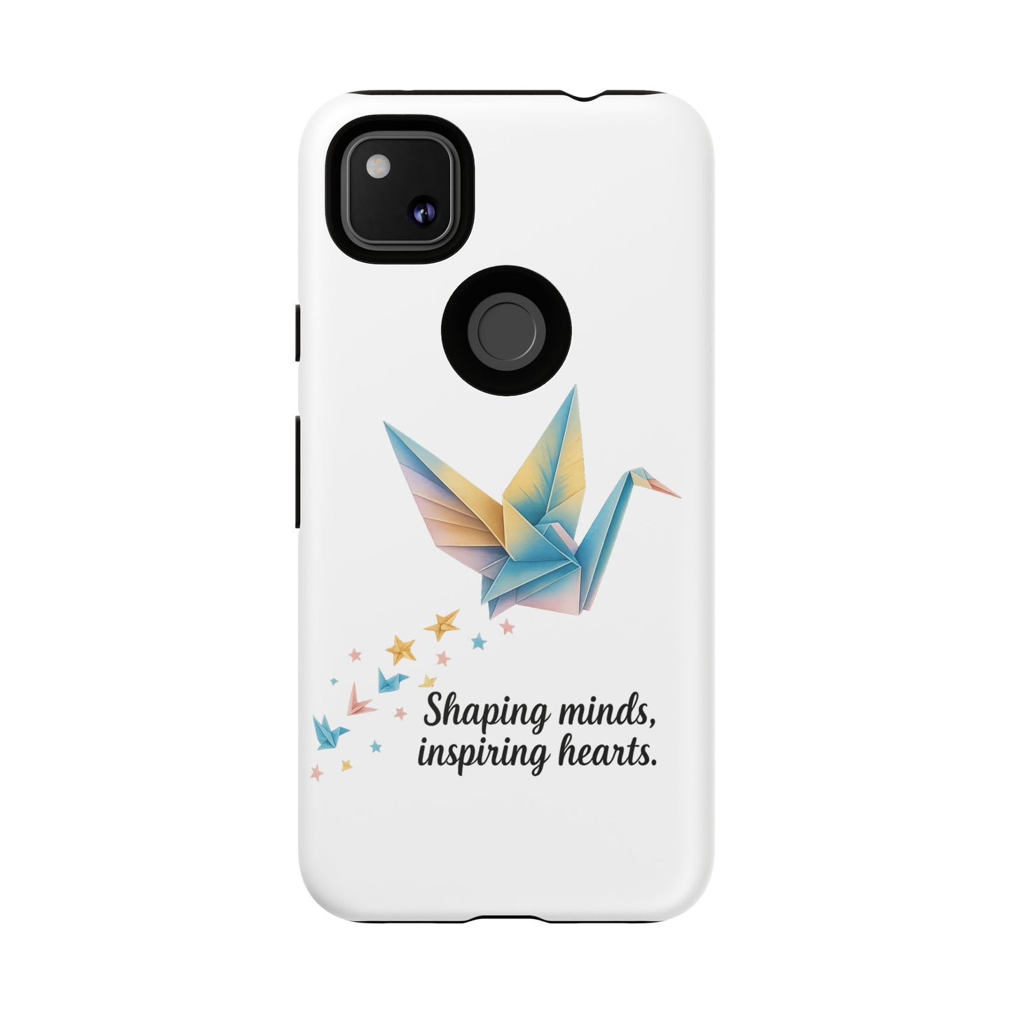 Phone Case: Inspirational Origami Crane Design, Unique Cell Cover, Motivational Gift, Custom Phone Protector, Perfect for Students & [...]