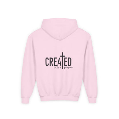 Youth Hooded Sweatshirt - Inspired by Waves, Created with a Purpose, Great for Everyday Wear, Gifts for Teens, Casual and [...]