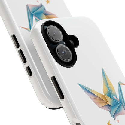Phone Case: Inspirational Origami Crane Design, Unique Cell Cover, Motivational Gift, Custom Phone Protector, Perfect for Students & [...]