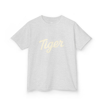 Tiger Kids Heavy Cotton Tee - Fun Kids T-Shirt, Birthday Gift, Animal Lover Apparel, Everyday Wear, Nature Enthusiast Shirt