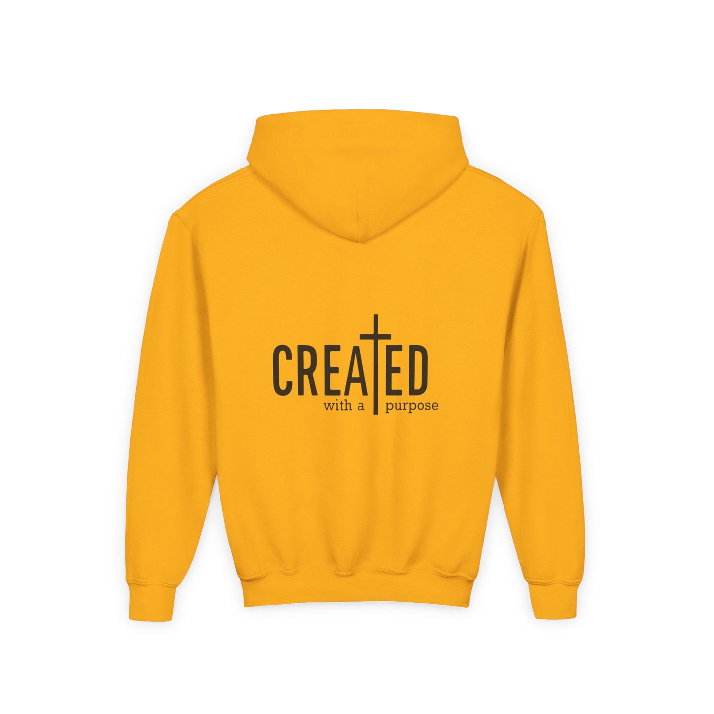 Youth Hooded Sweatshirt - Inspired by Waves, Created with a Purpose, Great for Everyday Wear, Gifts for Teens, Casual and [...]