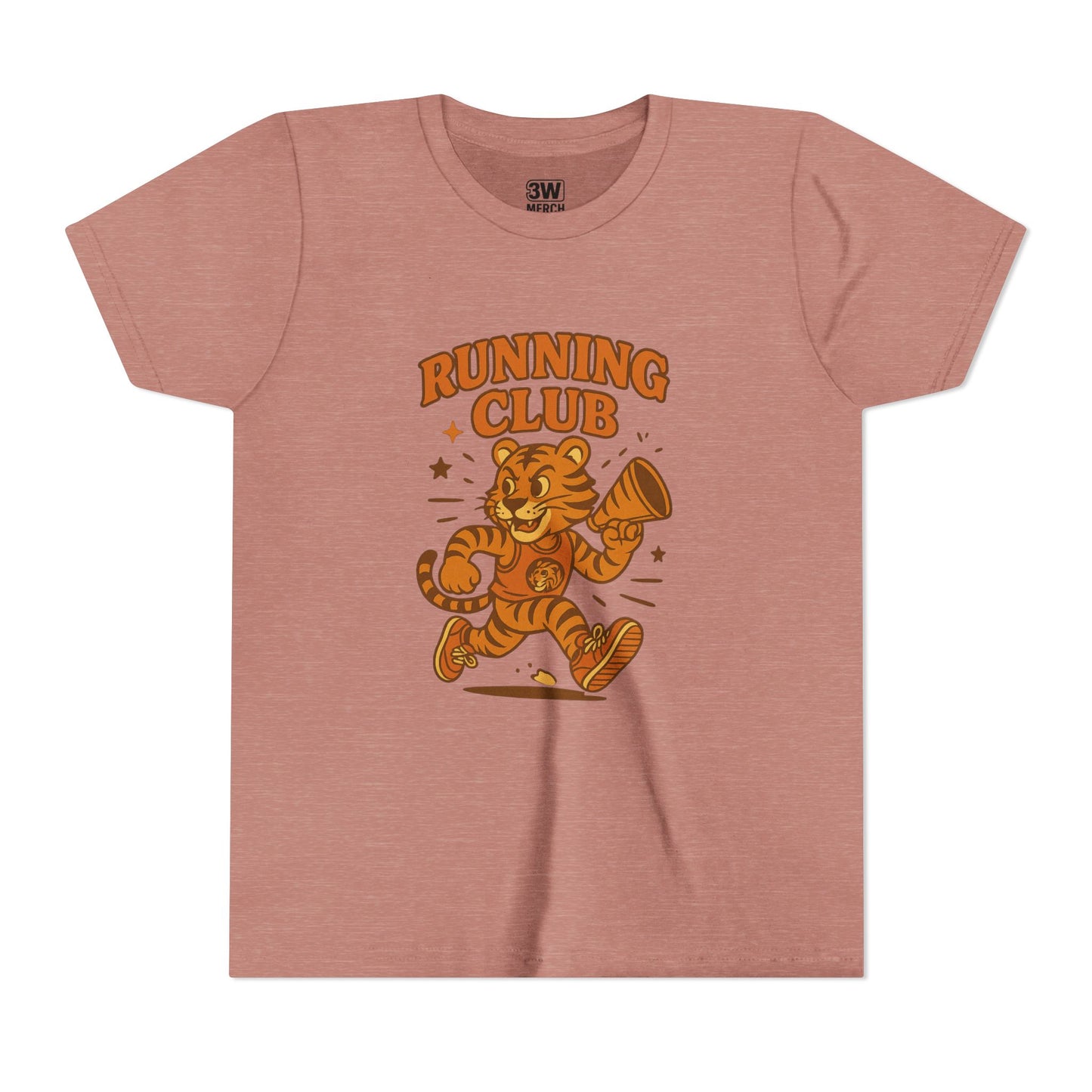 Youth Running Club Tee, Sporty Kids T-Shirt, Activewear for Boys & Girls, Perfect Gift for Young Athletes, Cute Running Shirt