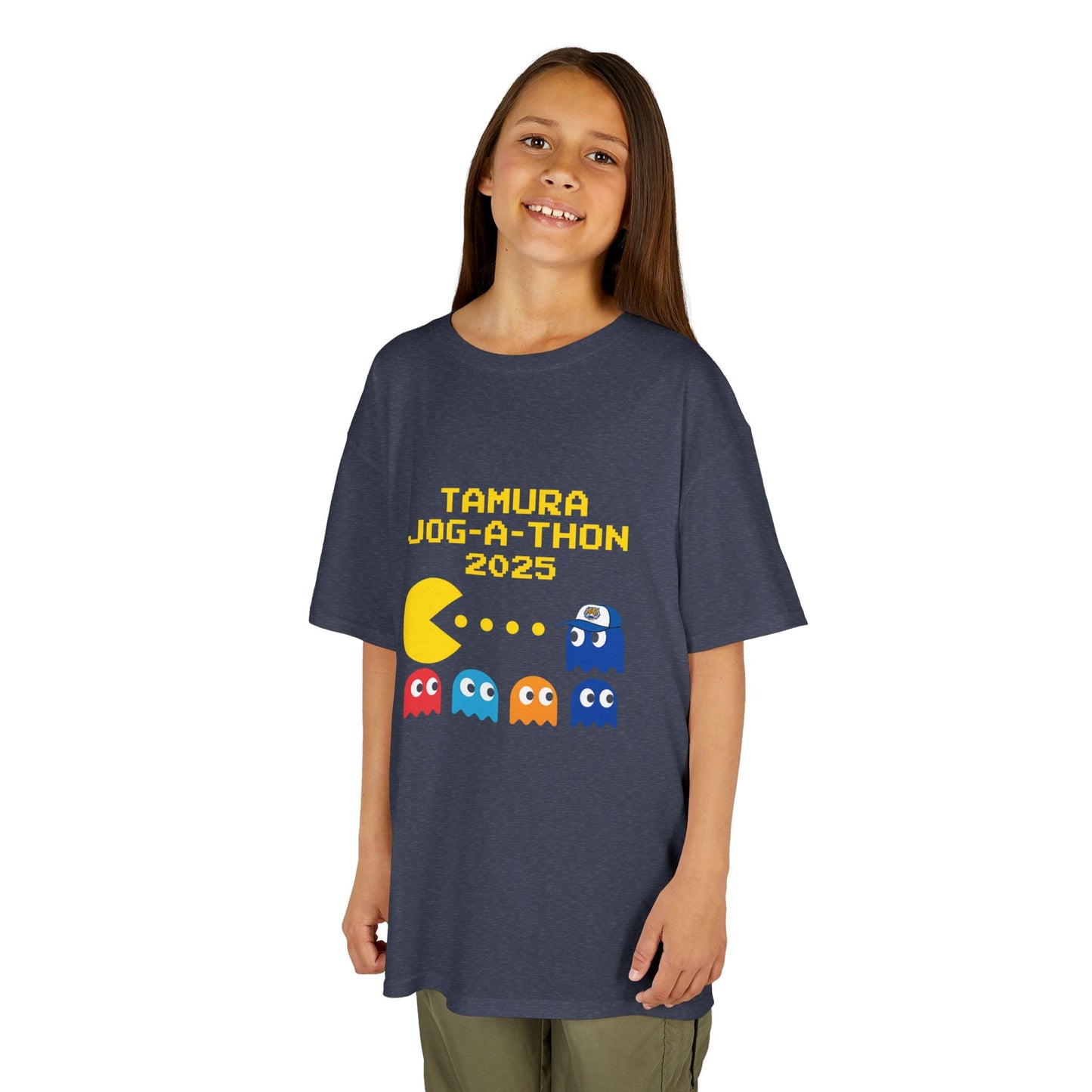 Custom Tamura Jog-A-Thon 2025 Retro PAC-MAN Shirt | School Spirit Tee | Race Day Fundraiser T-Shirt | Unisex Graphic Tee