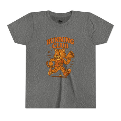 Youth Running Club Tee, Sporty Kids T-Shirt, Activewear for Boys & Girls, Perfect Gift for Young Athletes, Cute Running Shirt