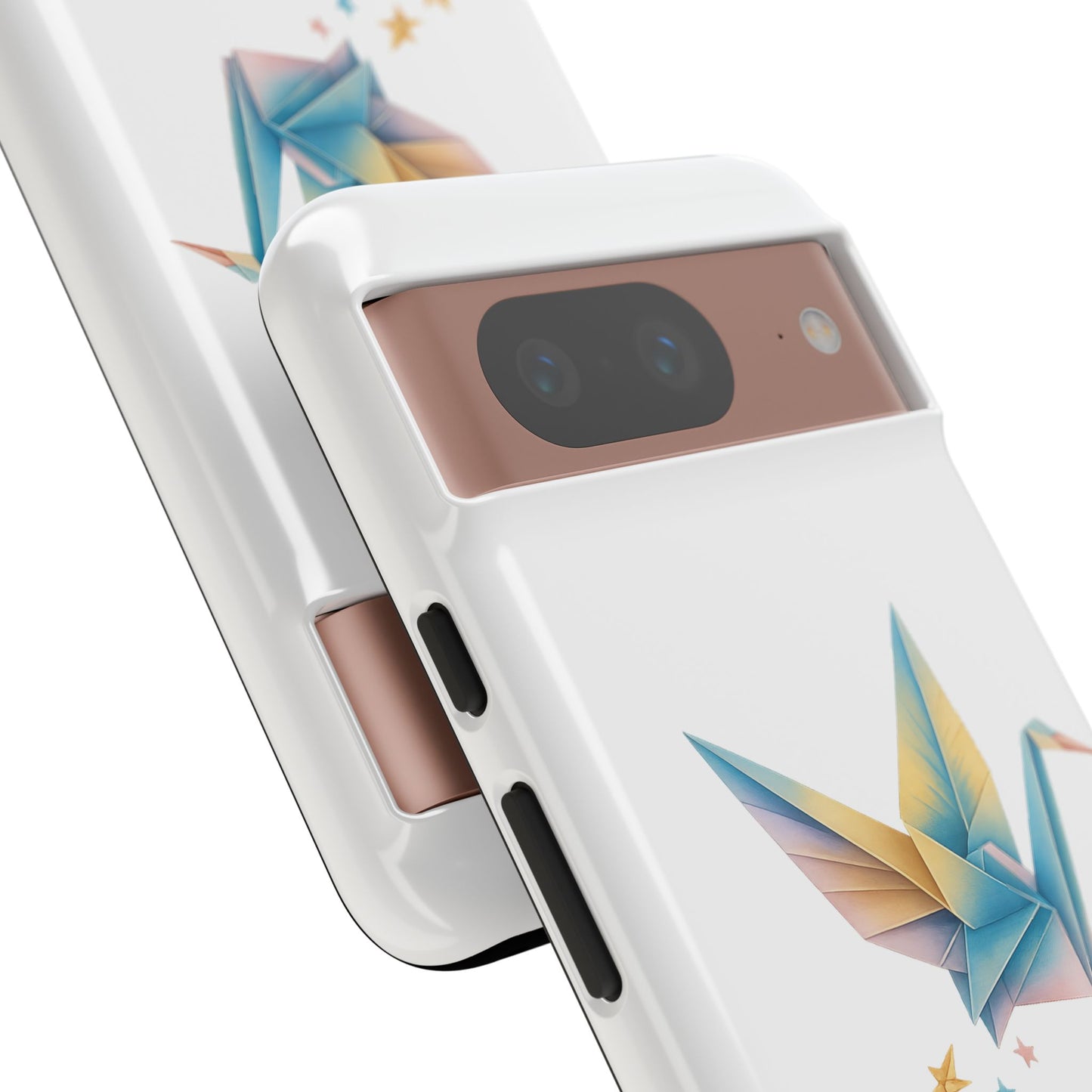 Phone Case: Inspirational Origami Crane Design, Unique Cell Cover, Motivational Gift, Custom Phone Protector, Perfect for Students & [...]