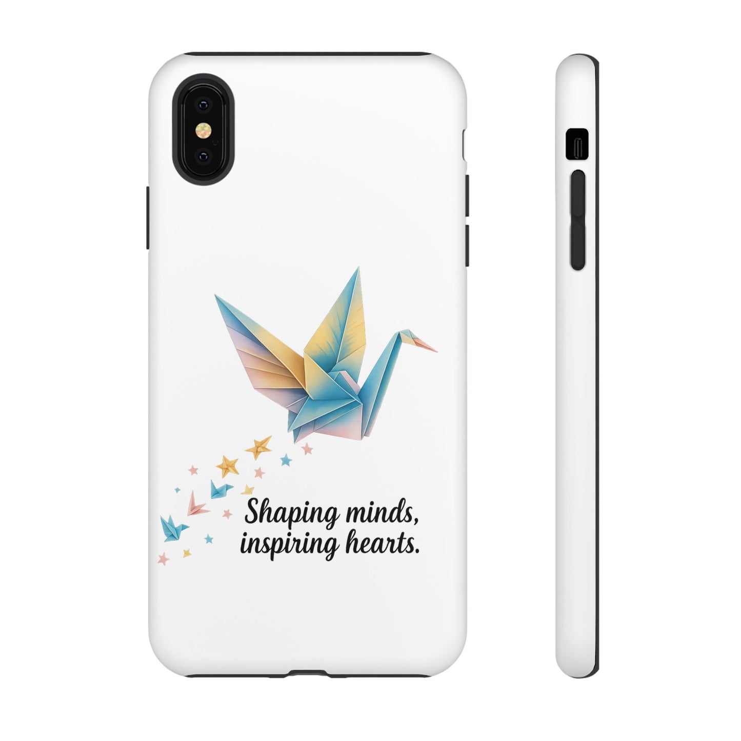 Phone Case: Inspirational Origami Crane Design, Unique Cell Cover, Motivational Gift, Custom Phone Protector, Perfect for Students & [...]