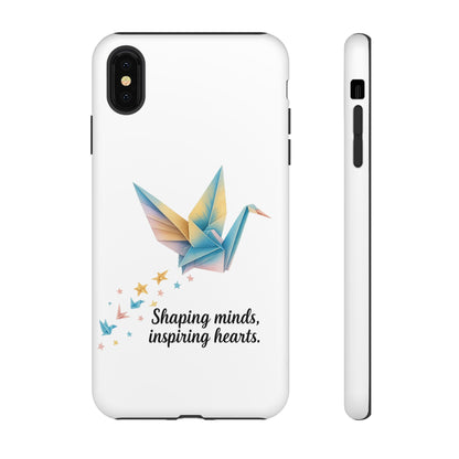 Phone Case: Inspirational Origami Crane Design, Unique Cell Cover, Motivational Gift, Custom Phone Protector, Perfect for Students & [...]