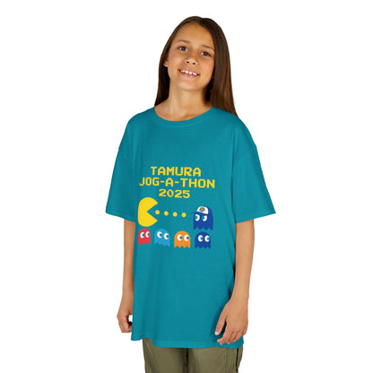 Custom Tamura Jog-A-Thon 2025 Retro PAC-MAN Shirt | School Spirit Tee | Race Day Fundraiser T-Shirt | Unisex Graphic Tee