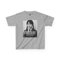 Custom “Friday Rule Bender” T-Shirt — Personalized Face Tee | Dark Academia Kawaii | Aesthetic Y2K Outfit | Halloween Cute Creepy Vibes | Custom Day of the Week Shirt