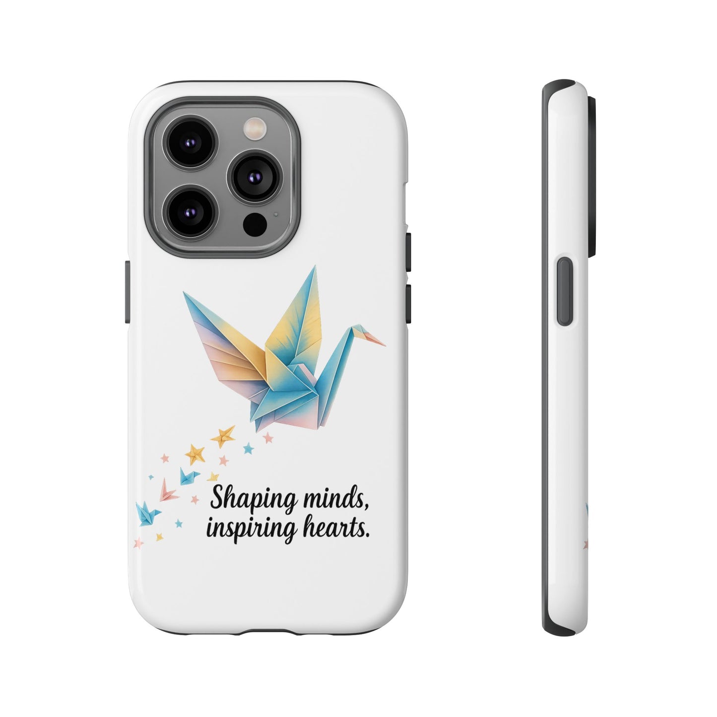 Phone Case: Inspirational Origami Crane Design, Unique Cell Cover, Motivational Gift, Custom Phone Protector, Perfect for Students & [...]