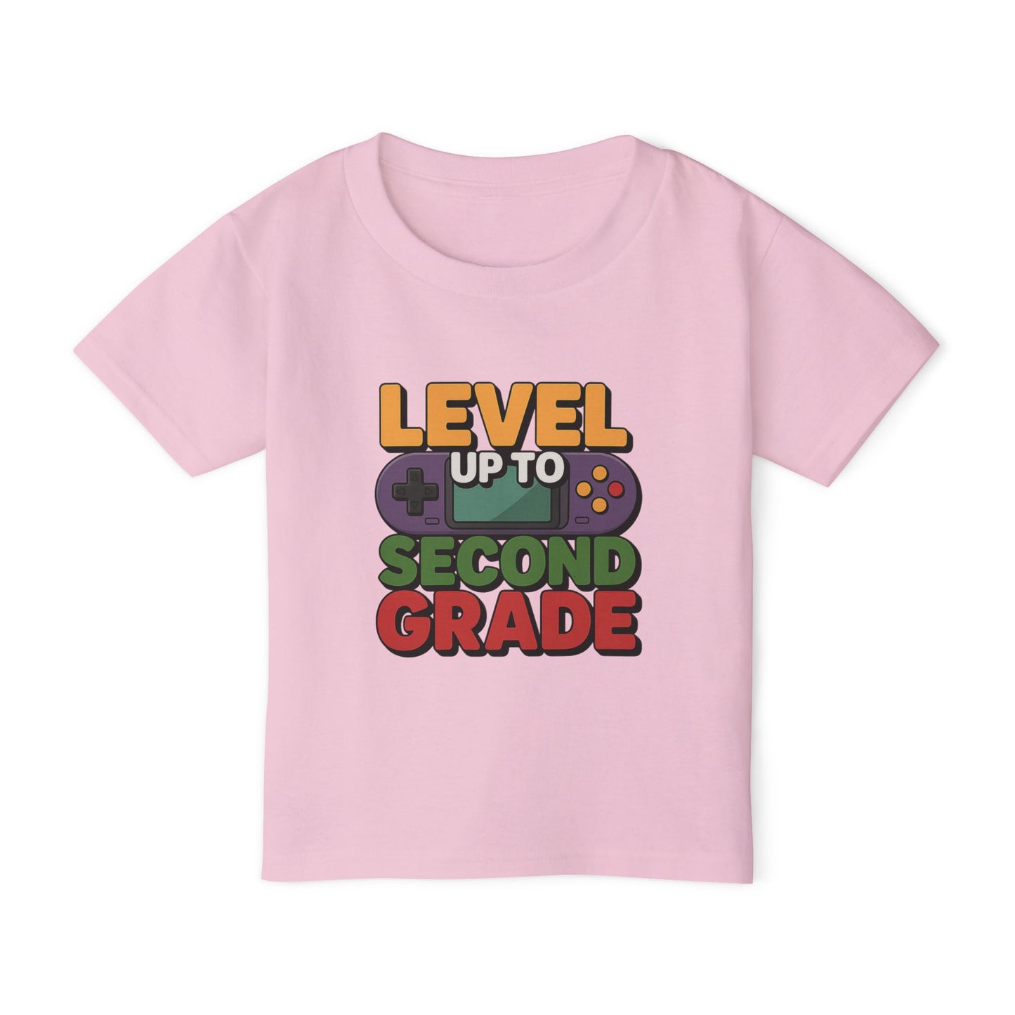 Second Grade Gamer Toddler T-Shirt - Fun Back-to-School, Kids' Tee, Video Game Shirt, Birthday Gift, Milestone Celebration