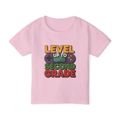 Second Grade Gamer Toddler T-Shirt - Fun Back-to-School, Kids' Tee, Video Game Shirt, Birthday Gift, Milestone Celebration