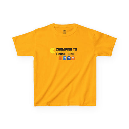 Pac-Man Jog-A-Thon T-Shirt | “Chomping to the Finish Line” Retro Game Tee | School Spirit Shirt | Custom Team & Class Shirt | Fun Run Fundraiser Shirt