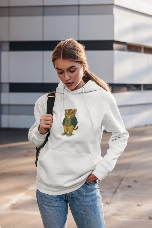 Kids Hoodie - Playful Graphic Cozy Warmth for Boys and Girls, Tiger Hoodie