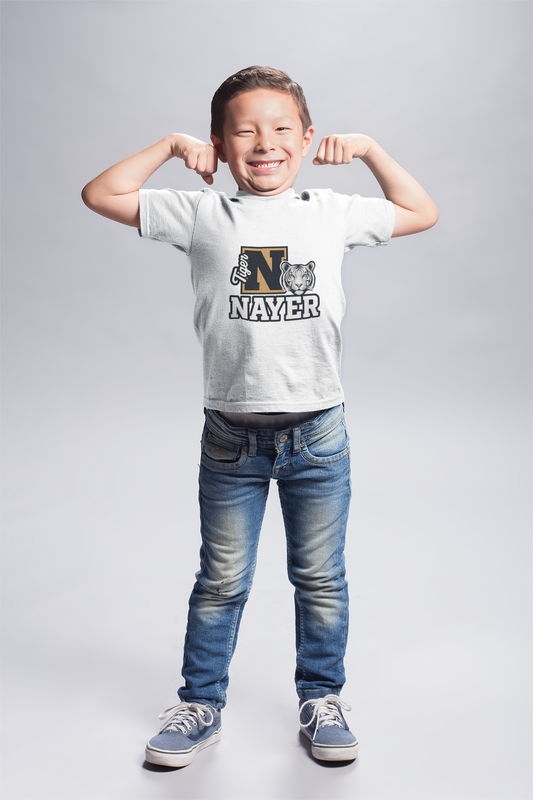 Kids Tiger Graphic Tee, Animal Lover T-Shirt, Fun Kids Apparel, Birthday Gift, School Spirit Shirt, Casual Everyday Wear