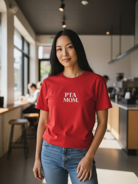 PTA Mom Unisex Jersey Short Sleeve Tee, Funny Mom Shirt, Back to School Tee, Teacher Appreciation Gift, Casual Spring Outfit