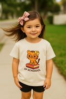 100th Day of School Tiger Spirit Tee – Cute Back-to-School Pride Shirt for Kids
