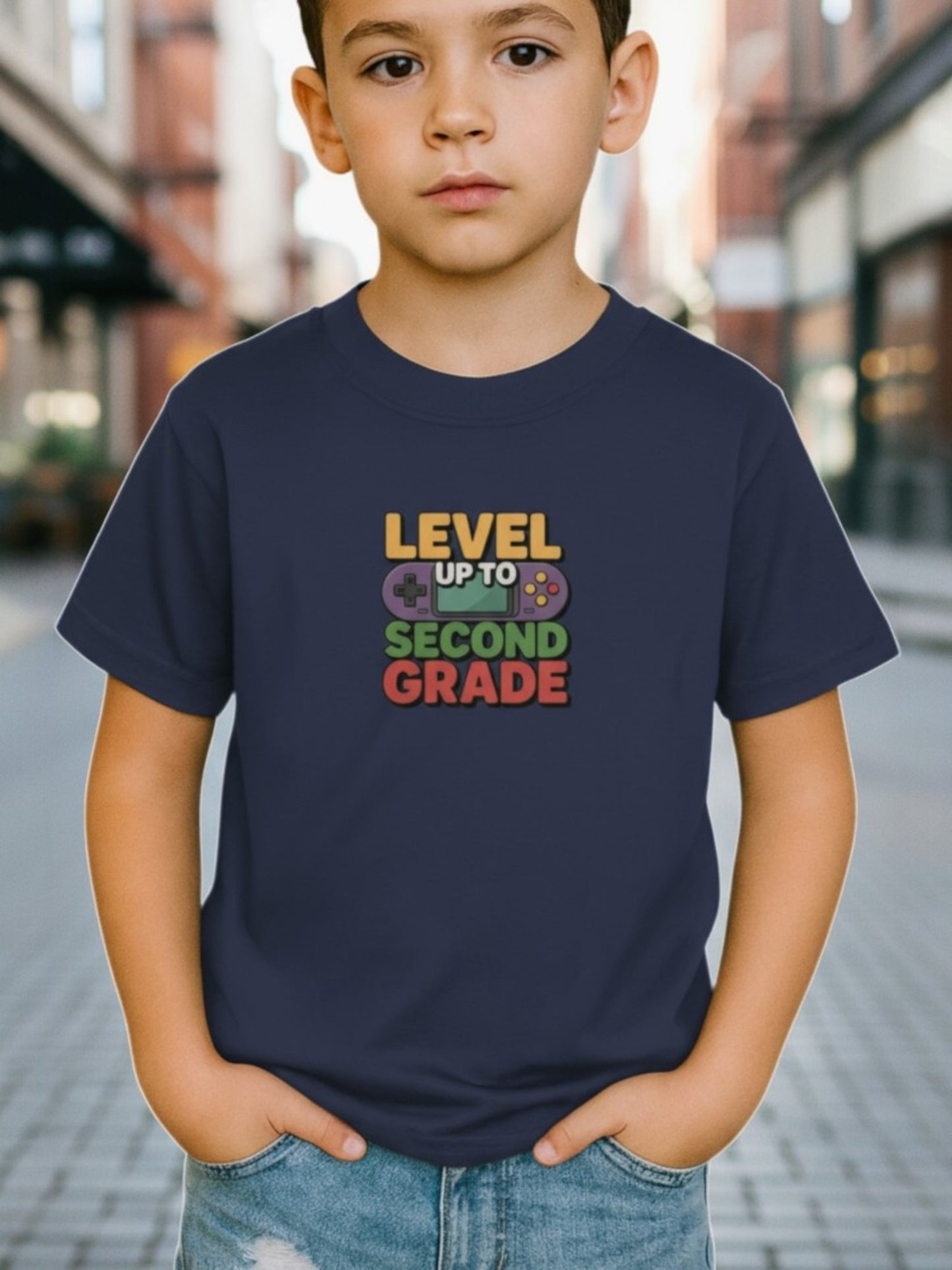 Kids Video Game Tee, Fun Gift for Boys and Girls, Great for Back to School or Birthdays, Cute Level Up Shirt, Video Game Humor Shirt