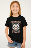 White Tiger Pride T-Shirt - Kids Softstyle Tee