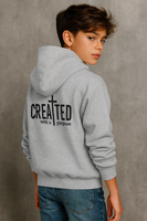 Youth Hooded Sweatshirt - Inspired by Waves, Created with a Purpose, Great for Everyday Wear, Gifts for Teens, Casual and [...]