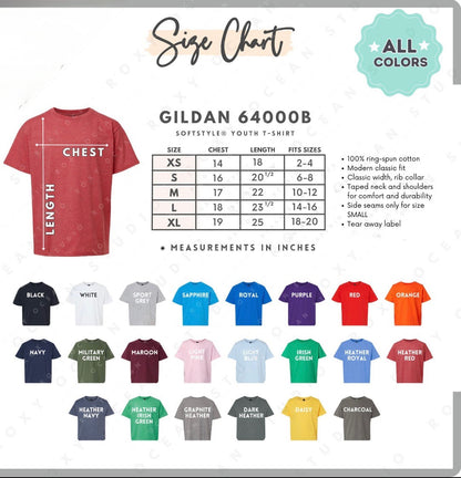 Customizable Kids Tigers School Mascot Spirit Soft style Tee - Perfect for Back to School