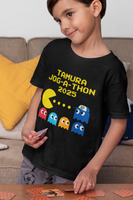 Custom Tamura Jog-A-Thon 2025 Retro PAC-MAN Shirt | School Spirit Tee | Race Day Fundraiser T-Shirt | Unisex Graphic Tee