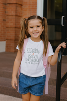Hello 2nd Grade Youth Tee | Back to School Shirt, Kids Learning Gear, Fun Classroom Clothing, Educational Apparel, Teacher Gift