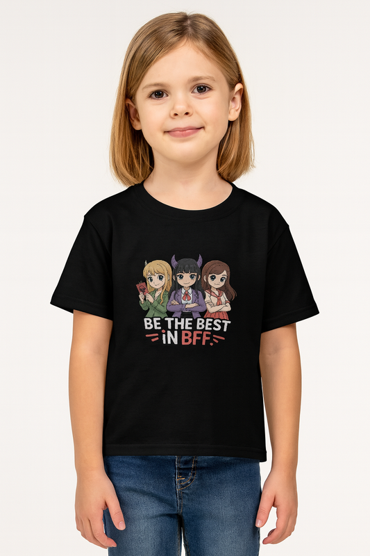 Kids Tee Best Friend Forever T-shirt, Playdates, Gifts, Everyday Wear, Motivational Wear