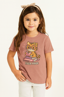 Cute Tiger Pride Toddler Tee, Kids' Short Sleeve Shirt, Animal Lover Gift, Back to School, Birthday Celebration