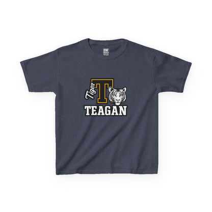 Personalized Kids Tiger Tee | Cool Animal Shirt | Perfect for Gifts, Birthdays, School Events, Weekend Wear
